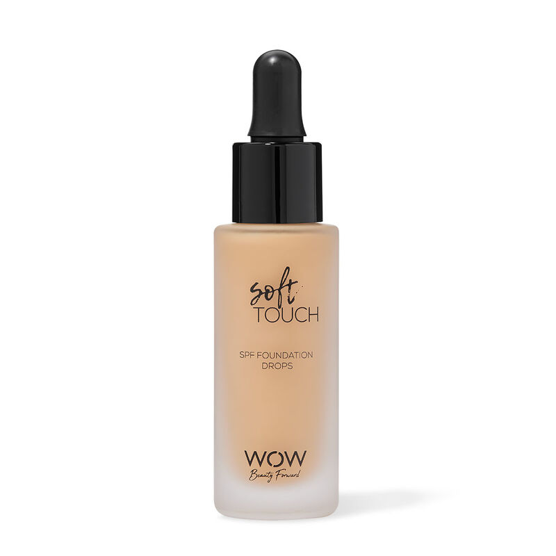 wow beauty soft touch  spf foundation dropsl