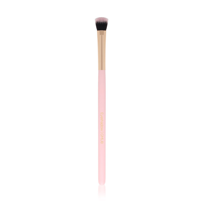glossy make up eyeshadow brush pink