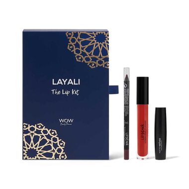 ليالي - مجموعة المكياج للشفاه