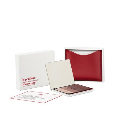 Red Fine Leather Eyeshadow - Les Ombres Set