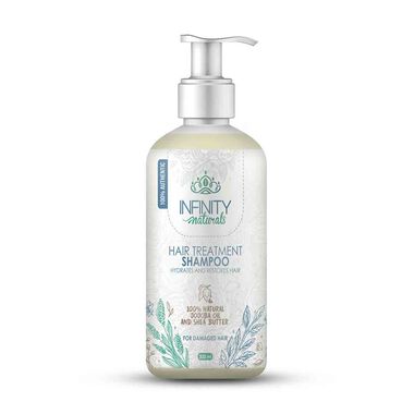 infinity natural infinity naturals hair treatment shampoo 100% natural jojoba oil  & shea butter