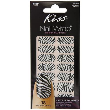 kiss kiss nail wrap 18 s kwn01(3688