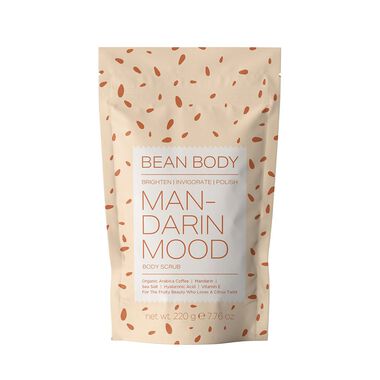 bean body mandarin mood body scrub 220g