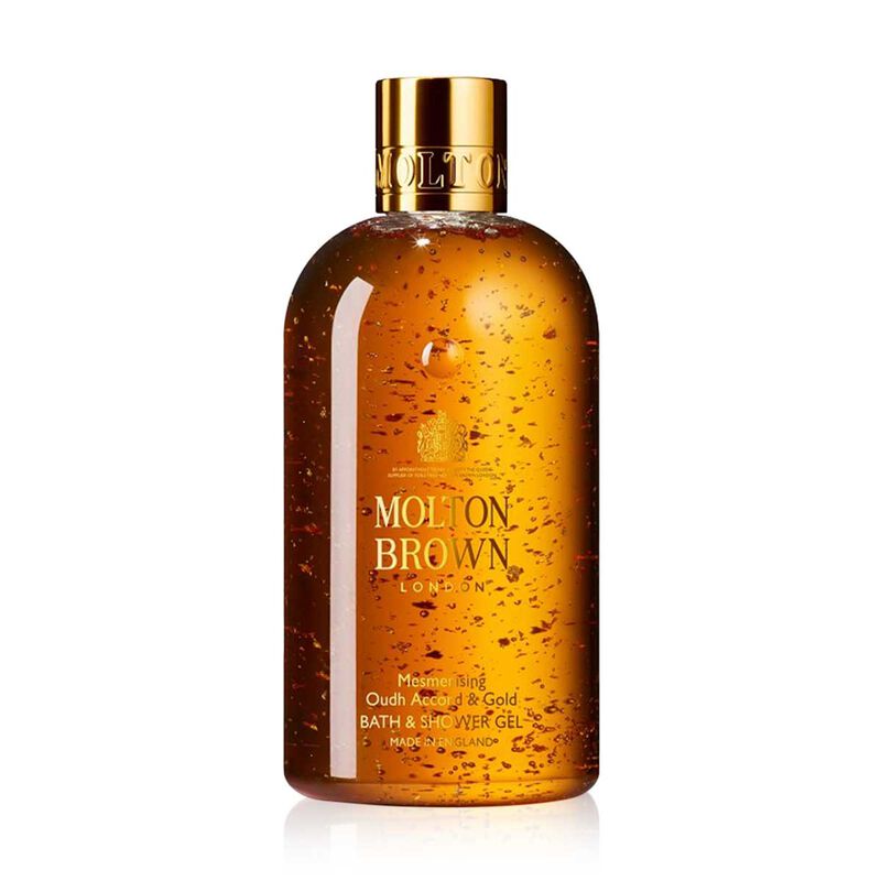 molton brown oudh accord & gold body wash 300ml