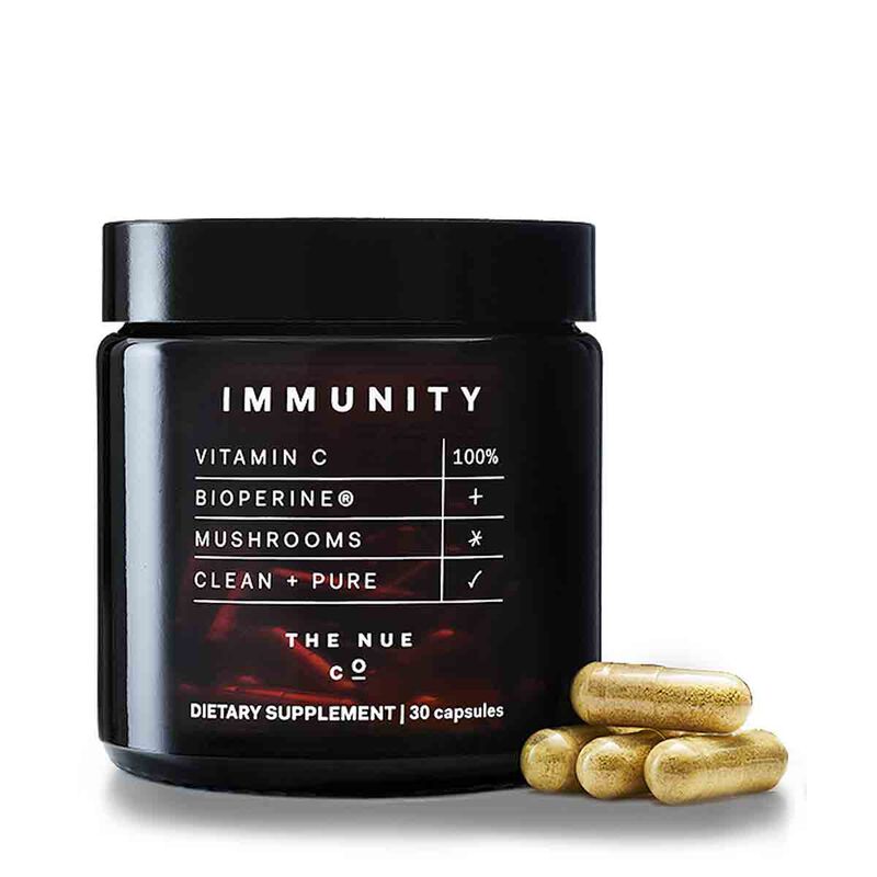the nue co. immunity dietary supplement 30 capsules