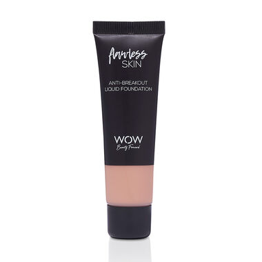 wow beauty flawless skin antibreakout liquid foundation