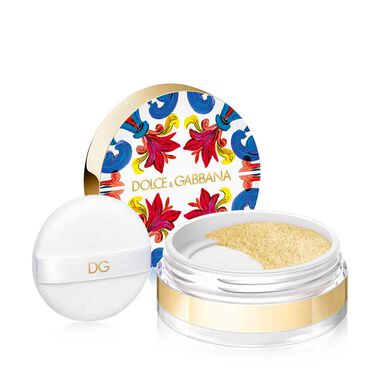 dolce & gabbana solar glow translucent loose setting powder