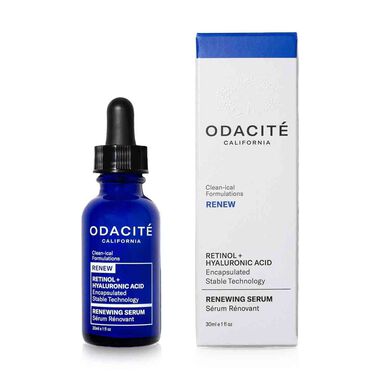 odacite retinol and hyaluronic acid renewing serum