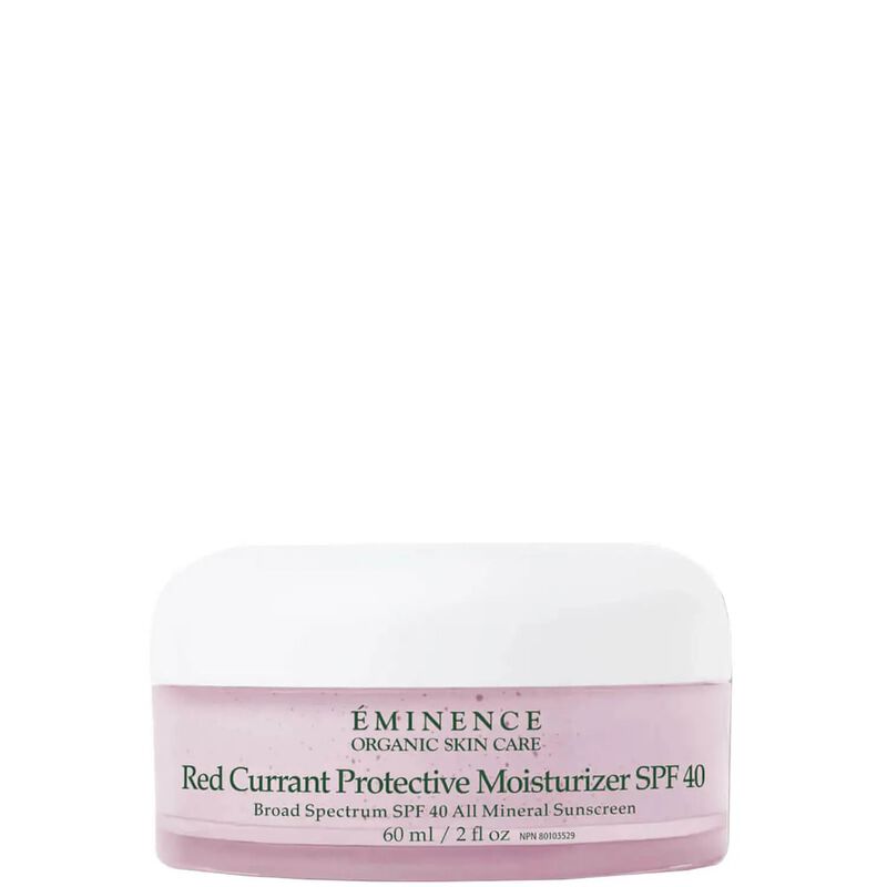 eminence organic skin care red currant protective moisturizer spf 40