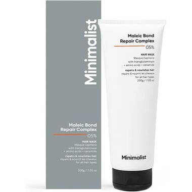 minimalist maleic bond repair complex 5% hair mask