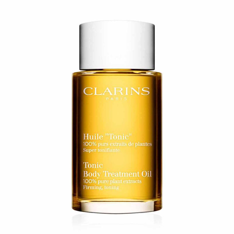 clarins body oil tonic