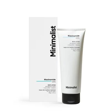 minimalist niacinamide 5% body lotion
