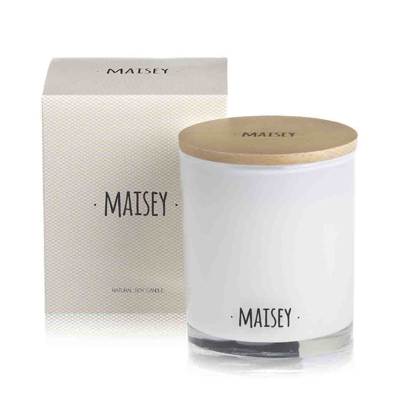 maisey candle soy wax candles citrus & santalum