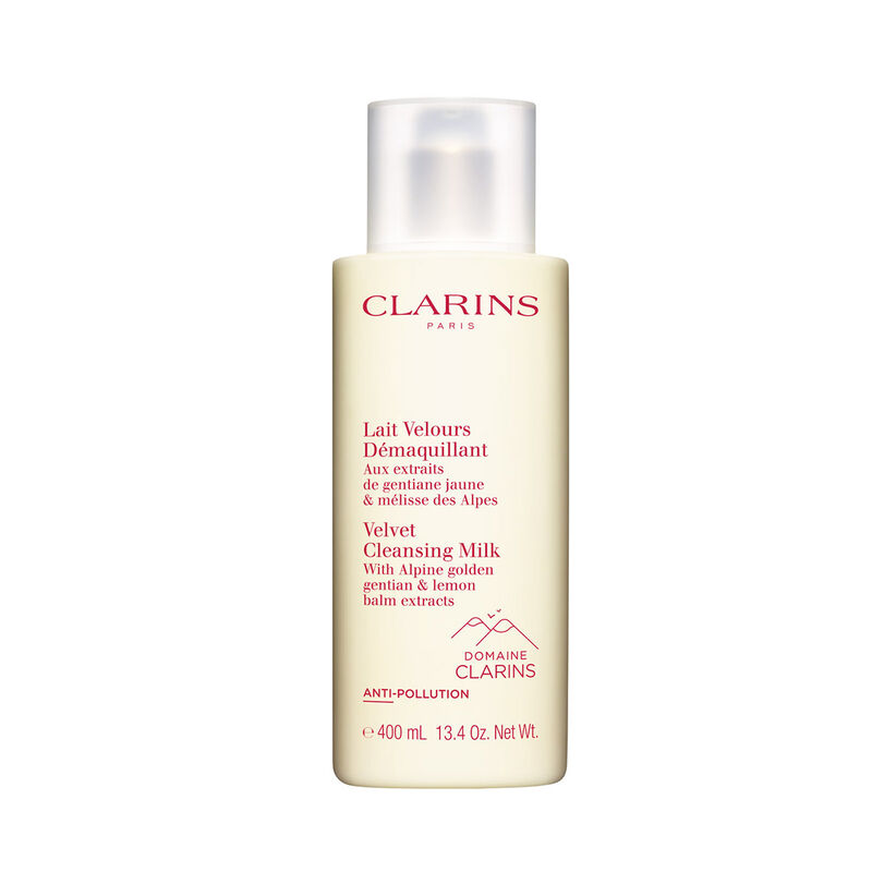 clarins velvet cleansing milk
