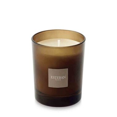 esteban paris ambre refillable scented candle 170g  azure grey edition