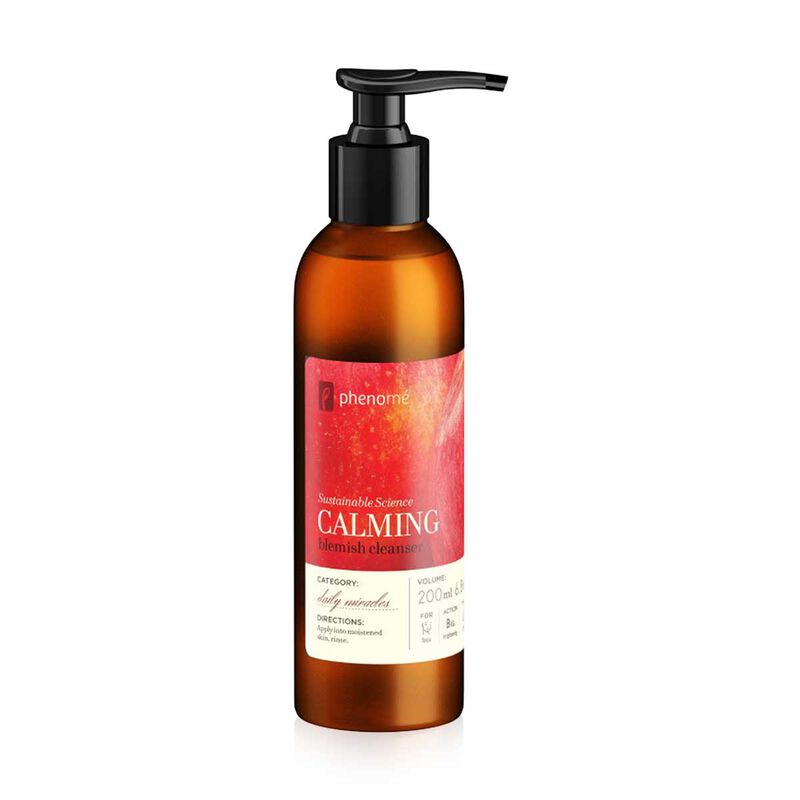 phenome sustainable science calming blemish cleanser