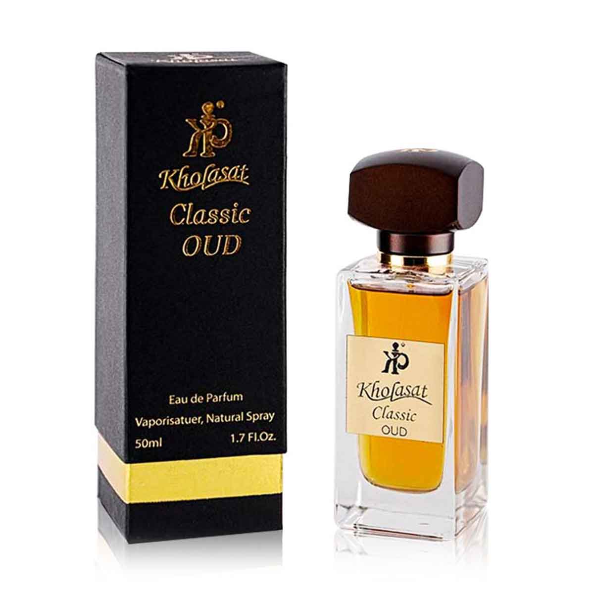 Shop Classic Oud Eau De Parfum 50ml by Kholasaat Online • FACES KSA