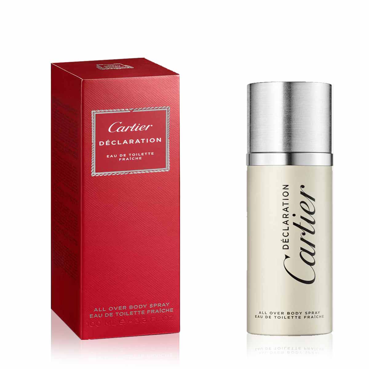 Shop Déclaration Eau De toilette Fraîche All Over Body Spray 100ml by