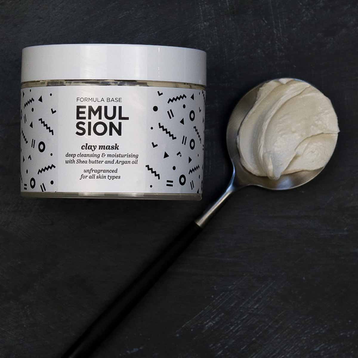 Shop Clay Mask Unfragranced 350ml by EMULSION Online • FACES KSA (Wojooh)